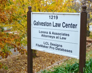 Sign _Fall_3 Galveston Law center